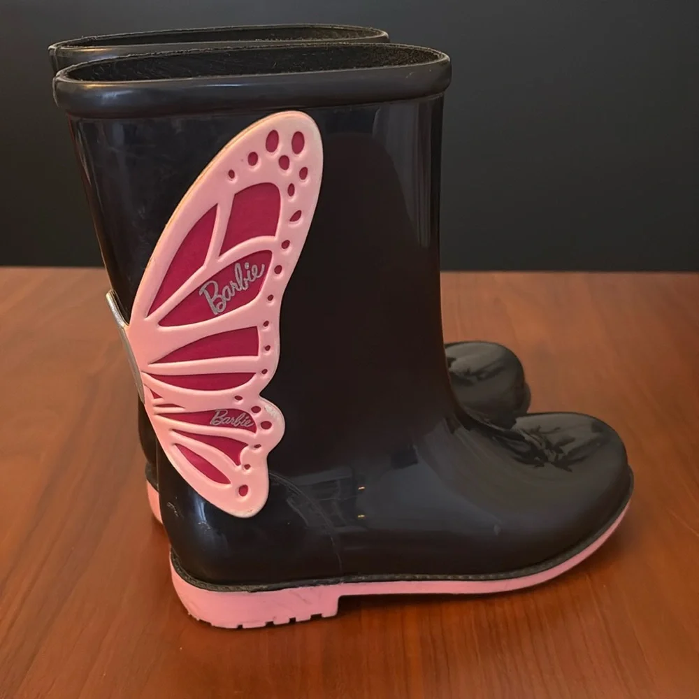 Grendene Kids, Barbie Rain Boots, size 1